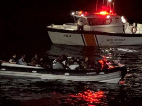 Didim’de 32 Düzensiz Göçmen Kurtarıldı