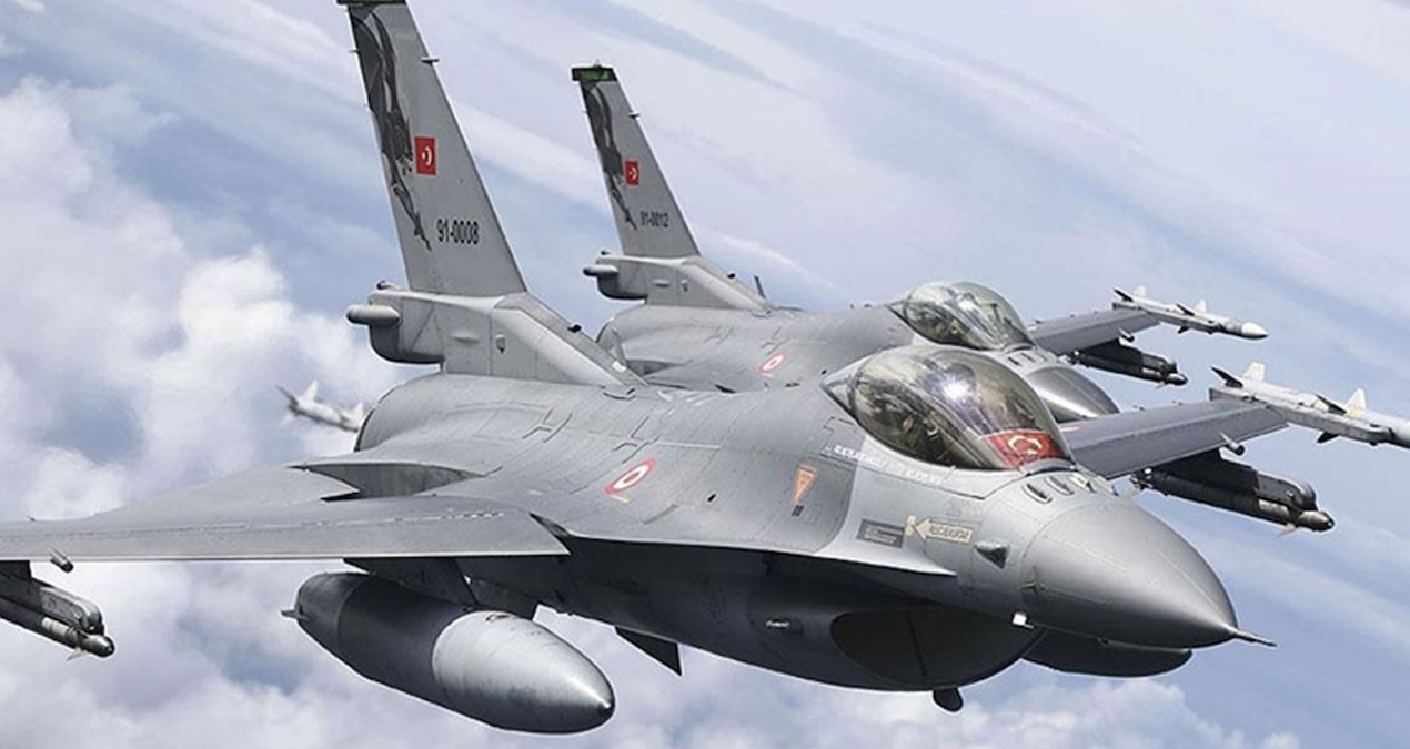 Avrupa ülkesinin üzerinde F-16, hava aracını vurdu Haber gorseli